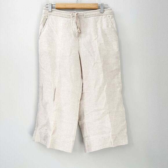 Talbots Pants - Talbots Petite Linen Shorts Size 4 Irish Linen